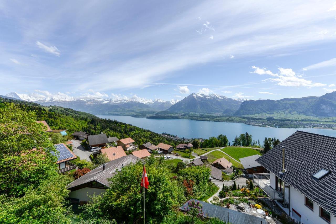 Guesthouse Sonnegg Heiligenschwendi Dış mekan fotoğraf