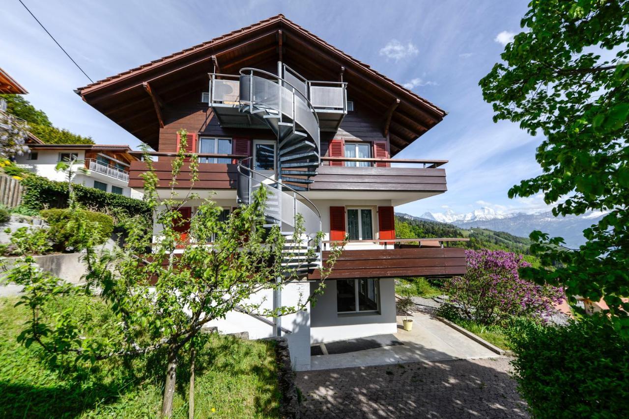 Guesthouse Sonnegg Heiligenschwendi Dış mekan fotoğraf