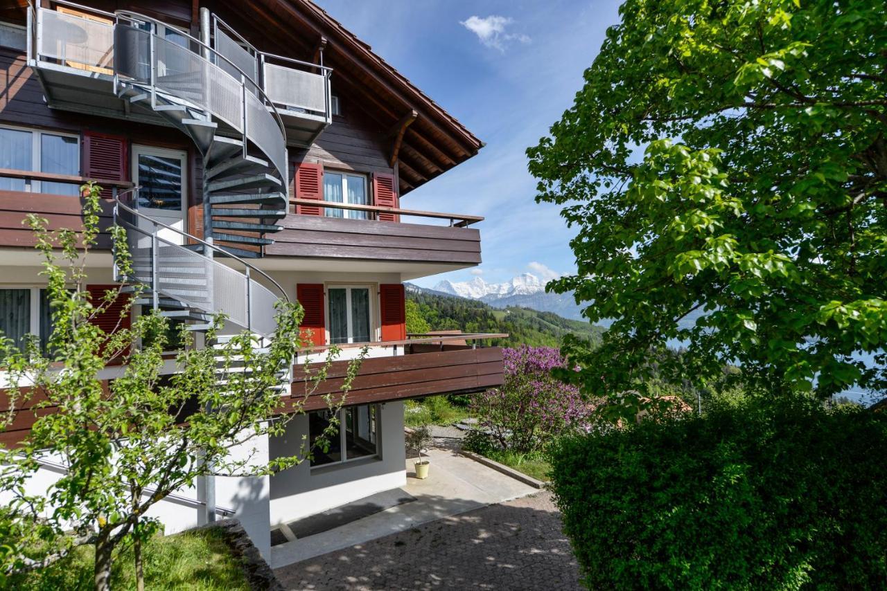 Guesthouse Sonnegg Heiligenschwendi Dış mekan fotoğraf