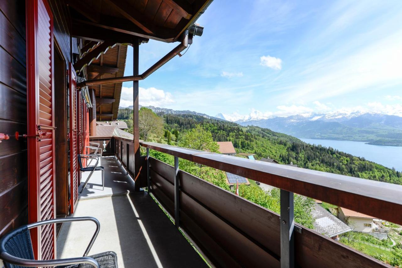 Guesthouse Sonnegg Heiligenschwendi Dış mekan fotoğraf