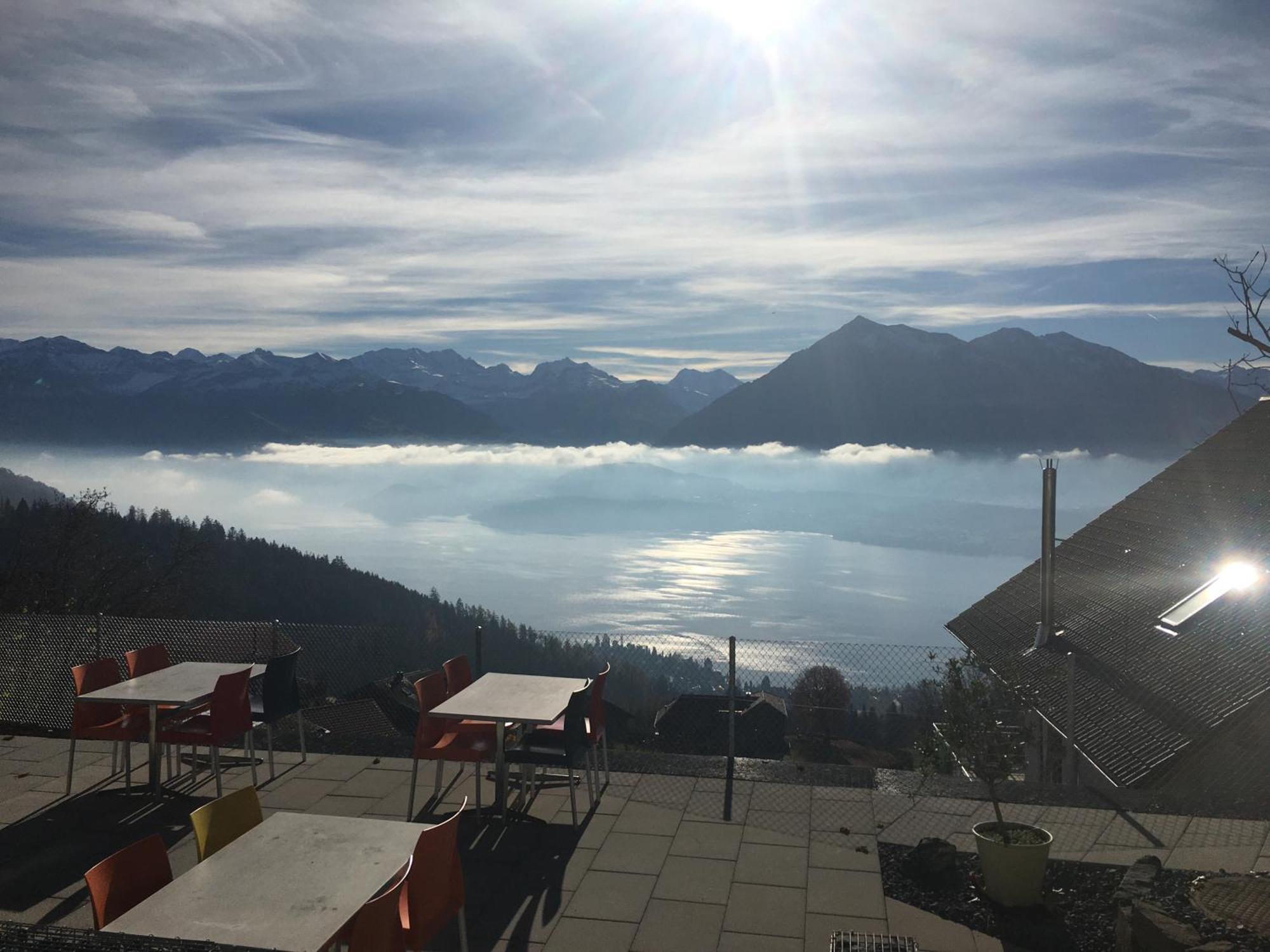 Guesthouse Sonnegg Heiligenschwendi Dış mekan fotoğraf