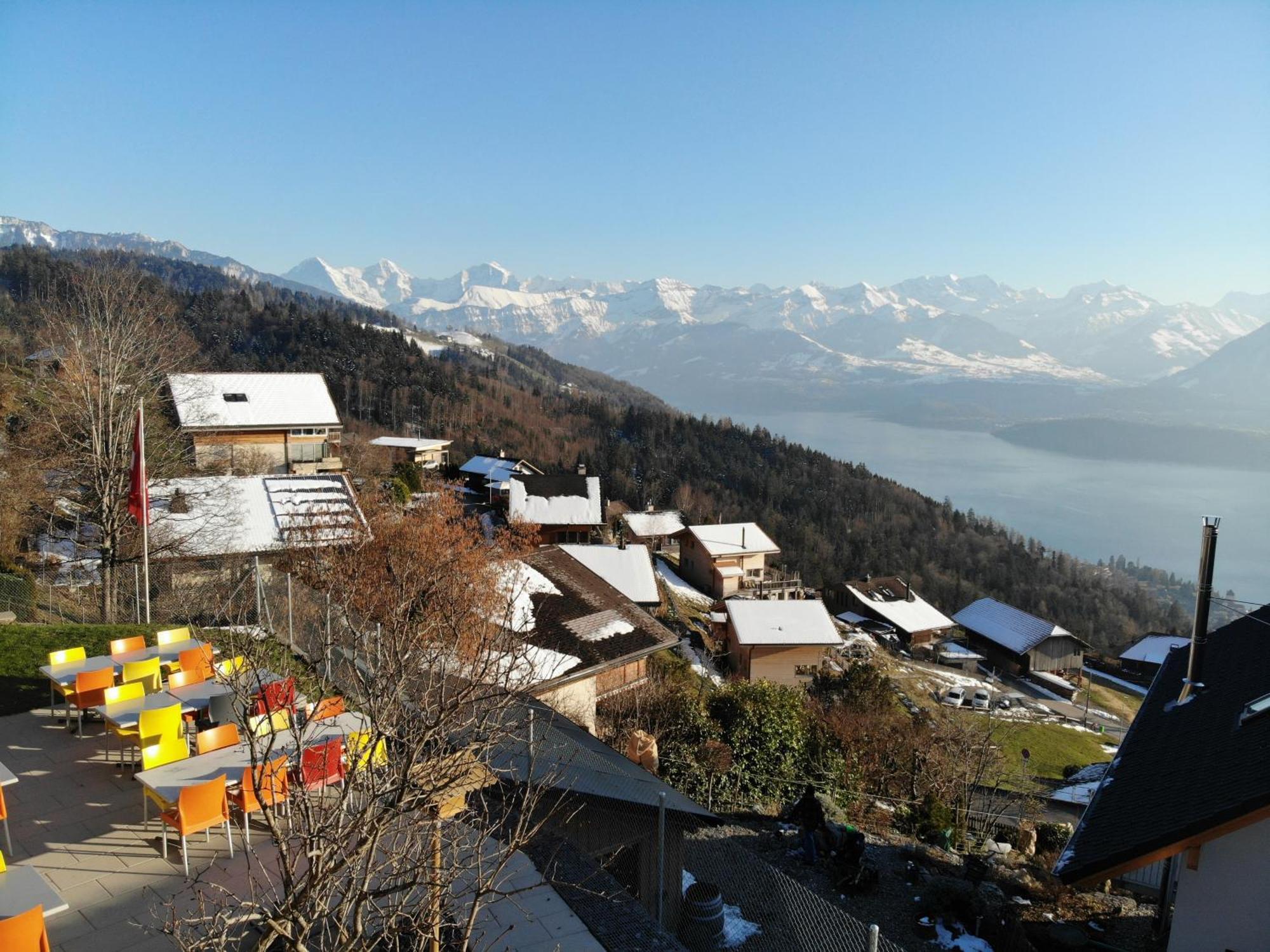 Guesthouse Sonnegg Heiligenschwendi Dış mekan fotoğraf